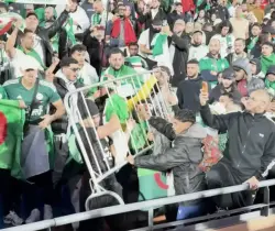 الكاف يفتح تحقيقًا في الشغب الجزائري خلال مباراة نيجيريا